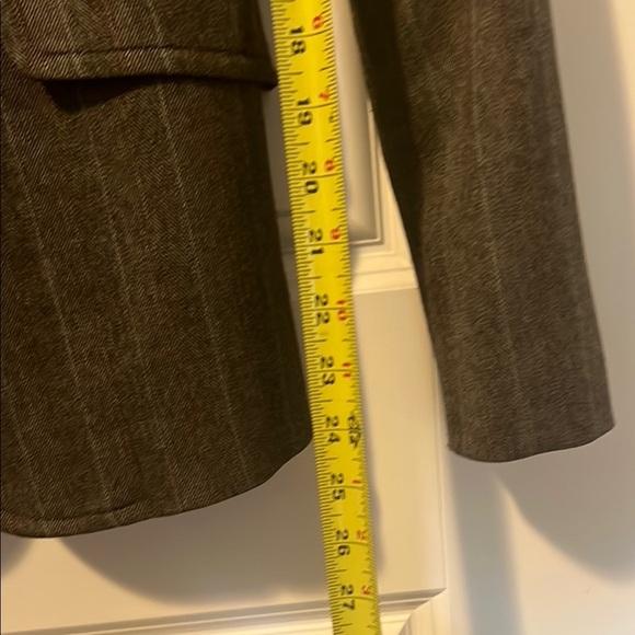 United Colors Of Benetton Gray Pinstripe Blazer - Picture 5 of 8